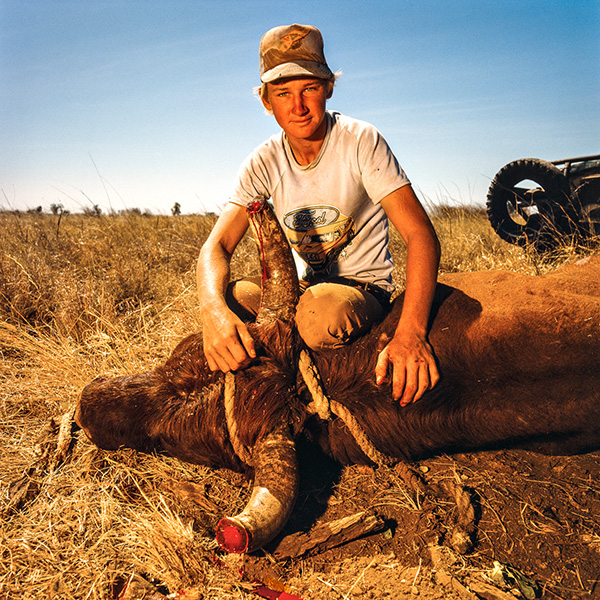 Lee Halfpenny Bull catcher Victoria River Downs, NT