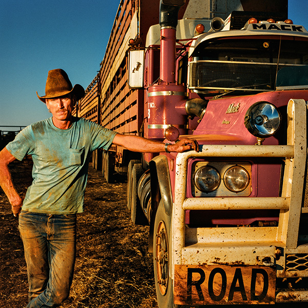 Ben Connolly Road train trucker Victoria River Downs, NT